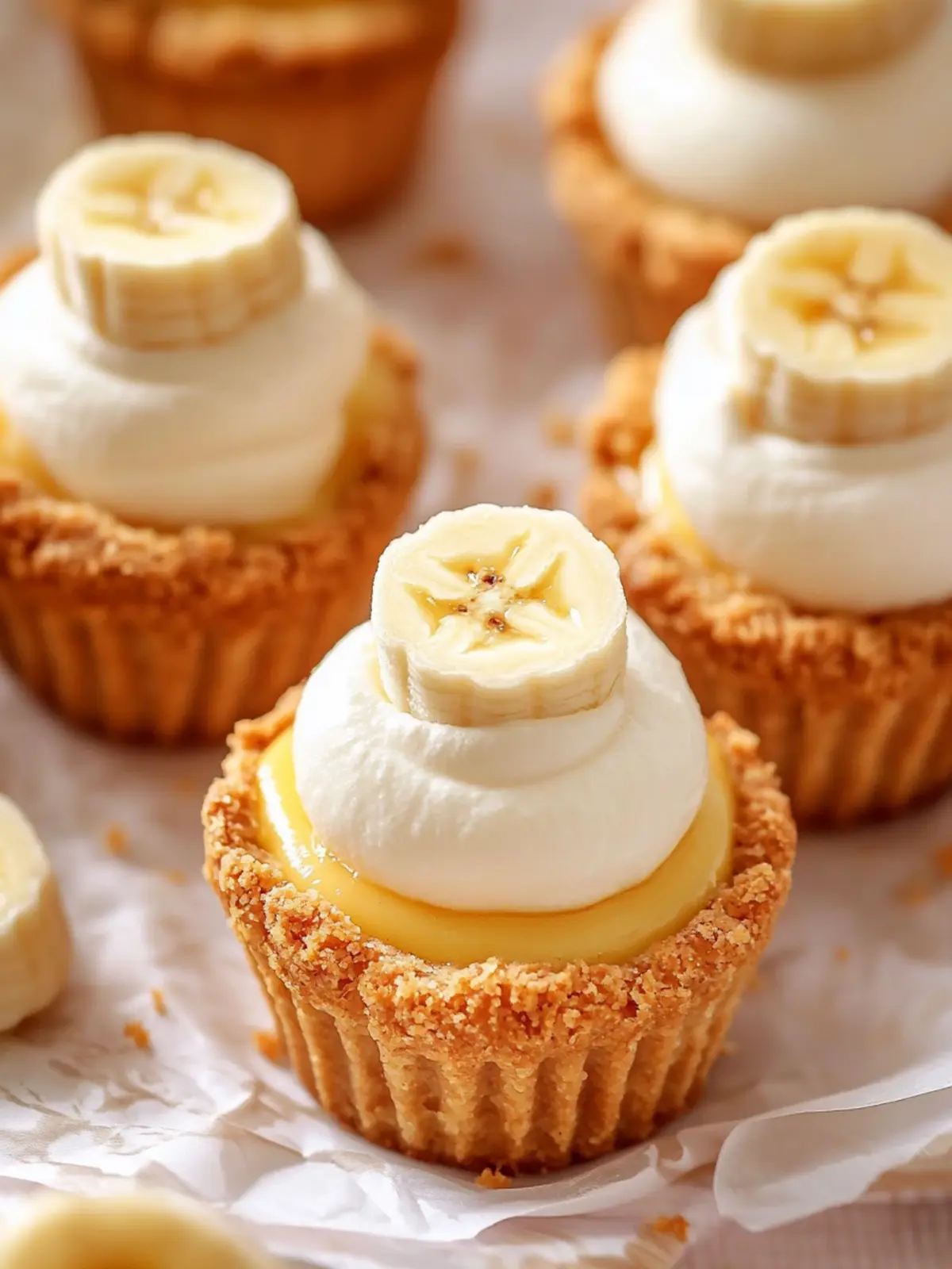 Mother's Day Mini Banana Cream Pie