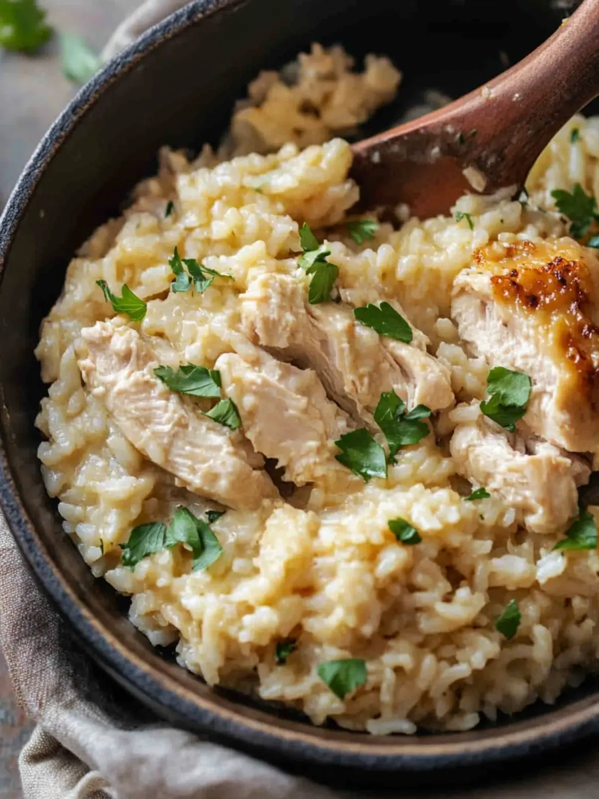 Slow Cooker Chicken and Rice