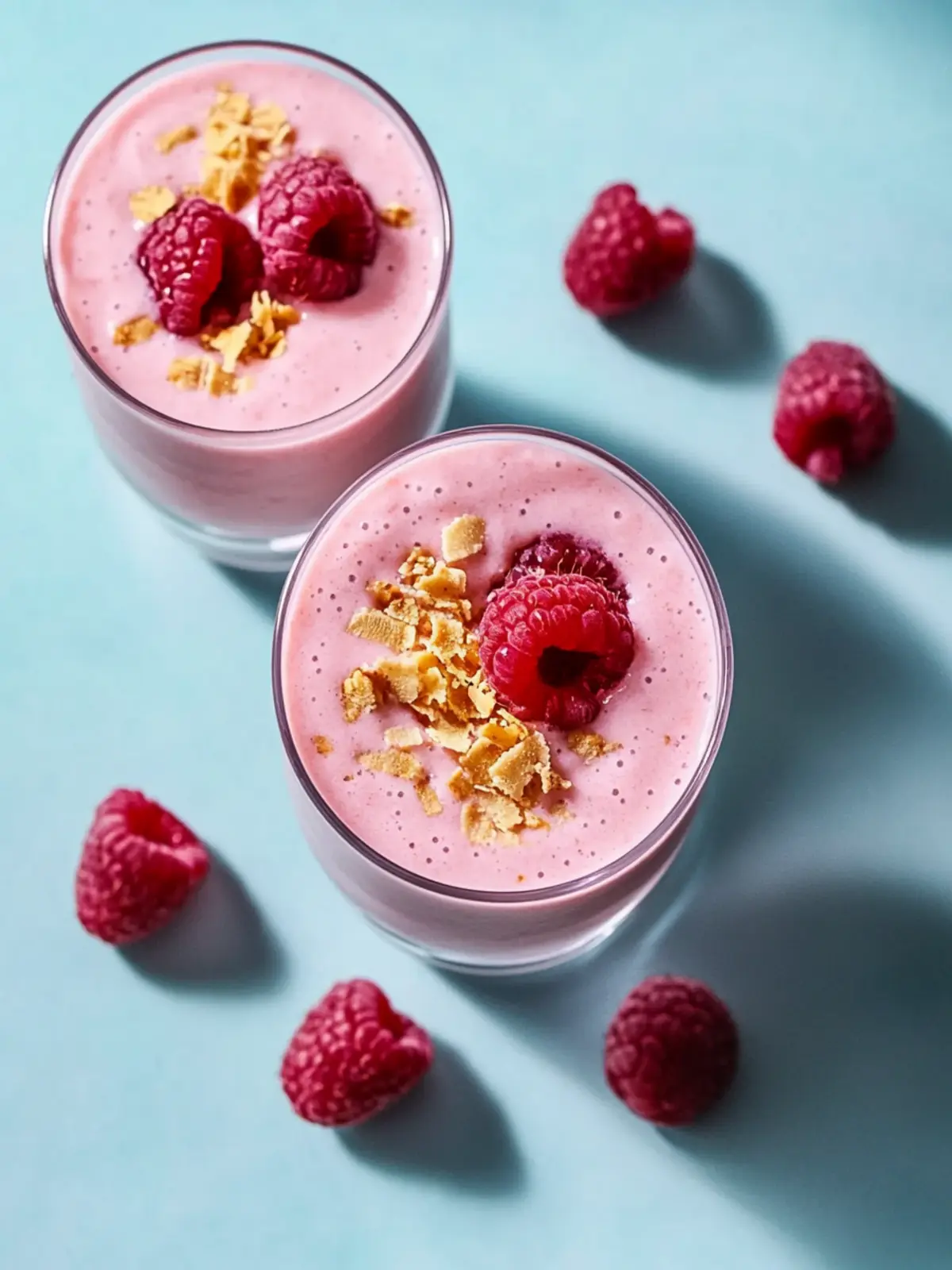 Mother's Day Coconut Raspberry Smoothie