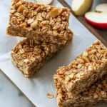Mother's Day No-Bake Apple Peanut Butter Granola Bars
