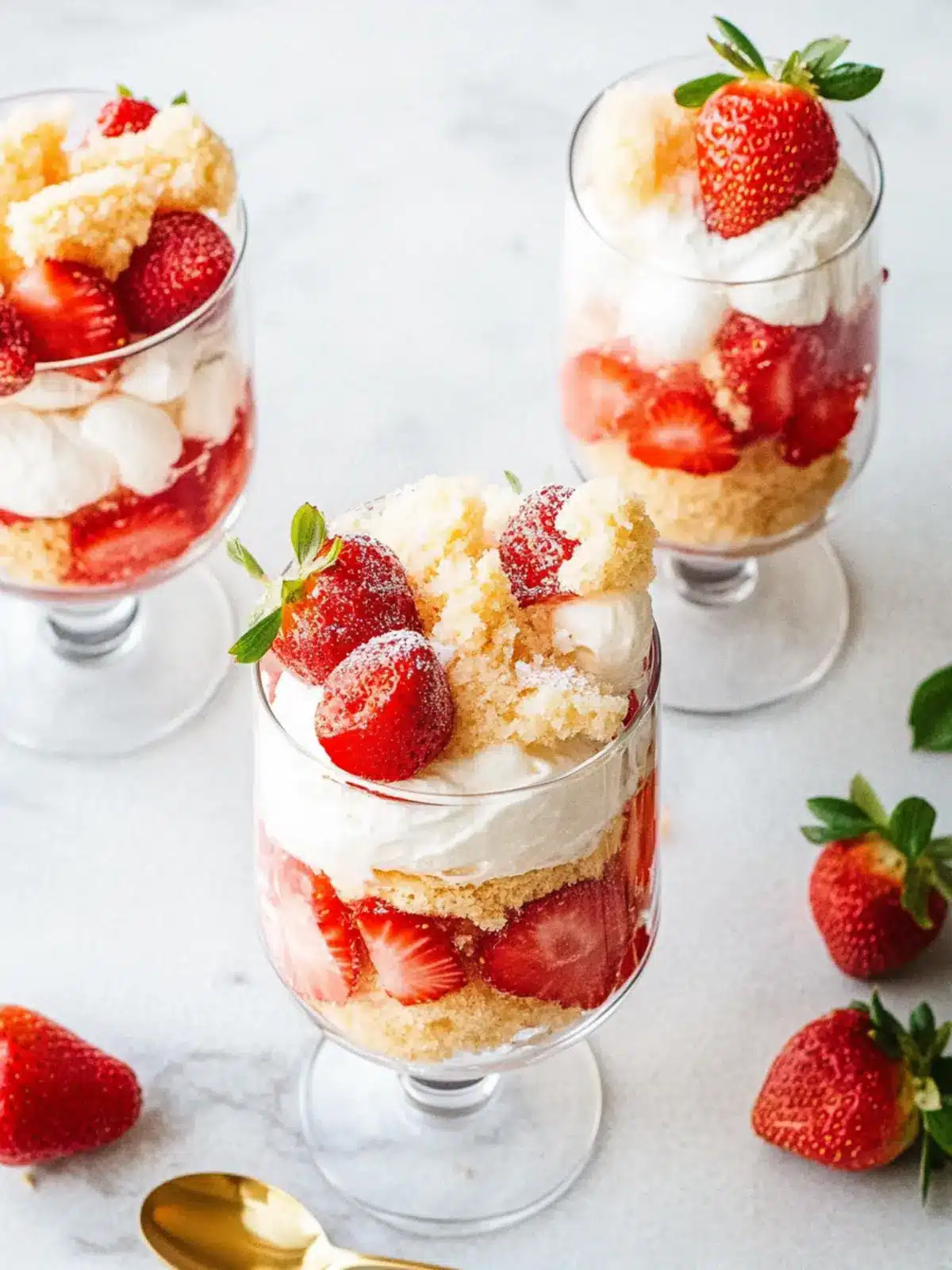 Delight Mom with Strawberry Champagne Trifles This Mother’s Day 2 Mother's Day Strawberry Champagne Trifles