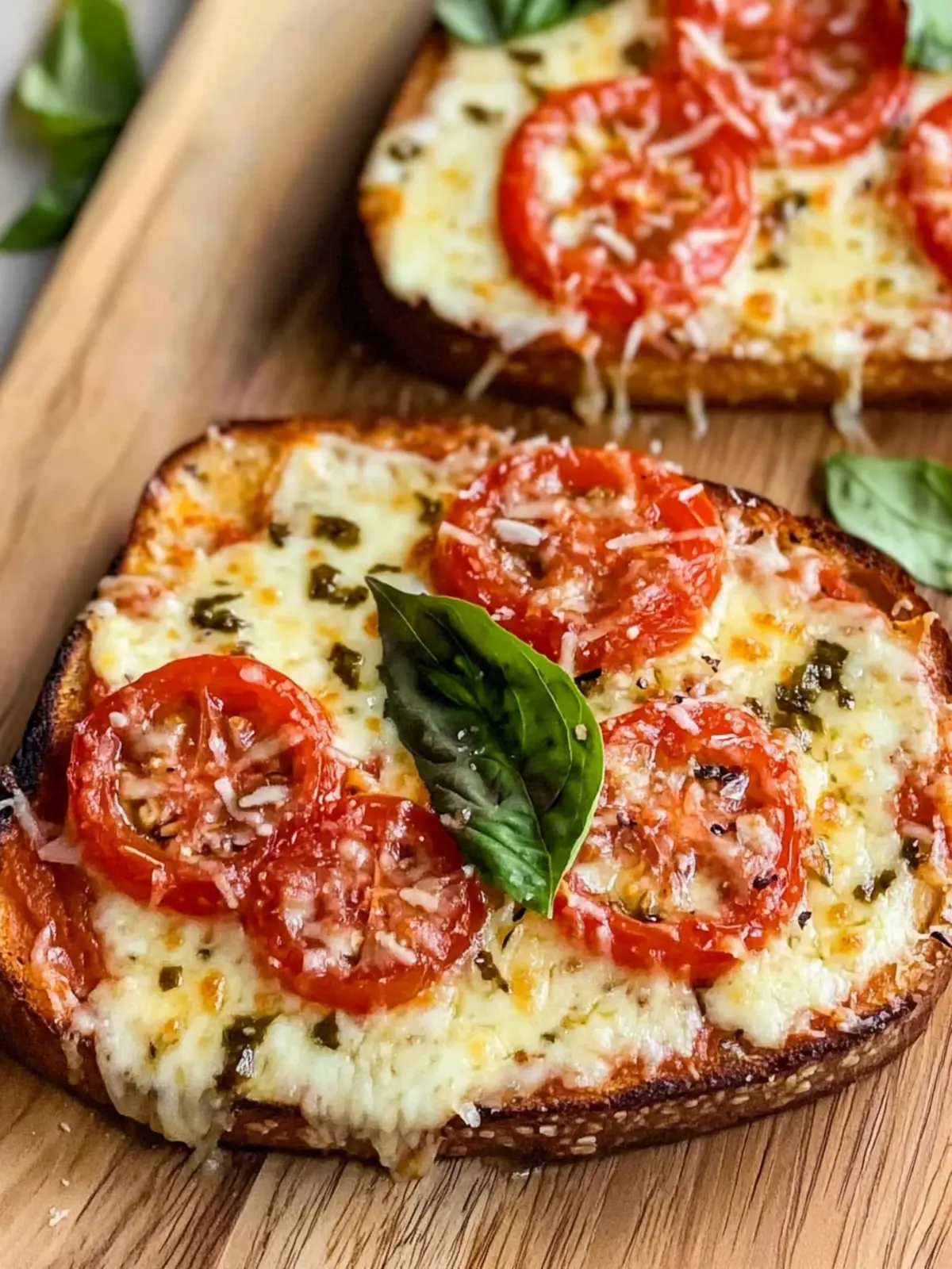 Indulge Mom with Hailey Bieber’s Mother's Day Pizza Toast Recipe 3 Mother's Day Pizza Toast (Hailey Bieber’s Tiktok Inspired Recipe)