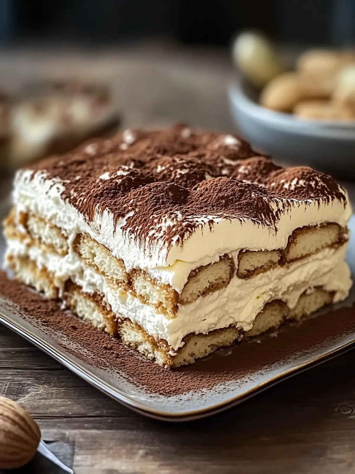 Creamy Cottage Cheese Tiramisu
