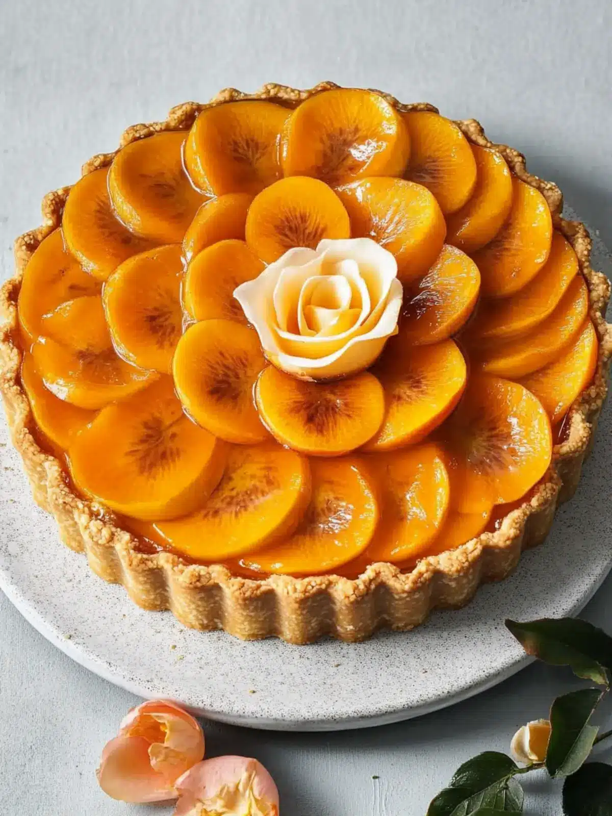 Mother's Day Persimmon Tart