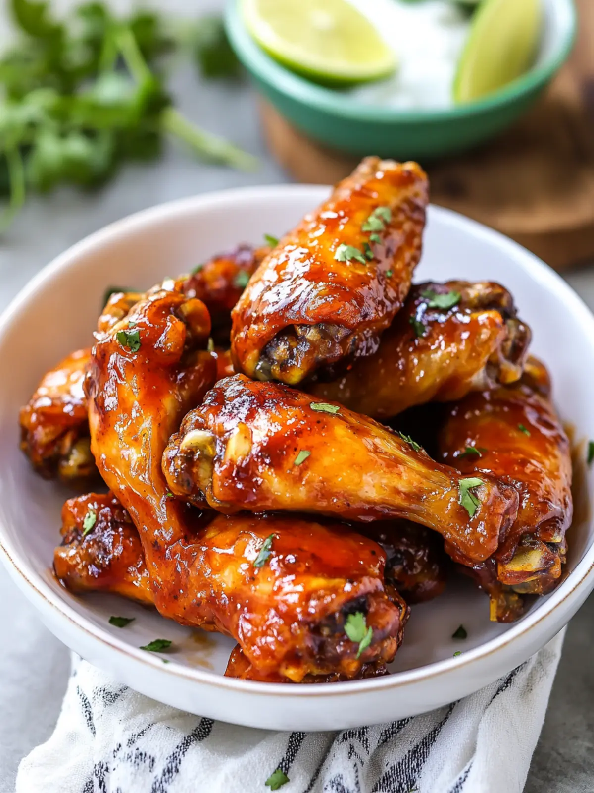 Cinco de Mayo Crockpot Honey Chipotle Wings