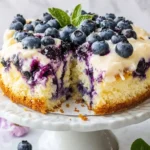 Blueberry Cream Cheese Coffee Cake