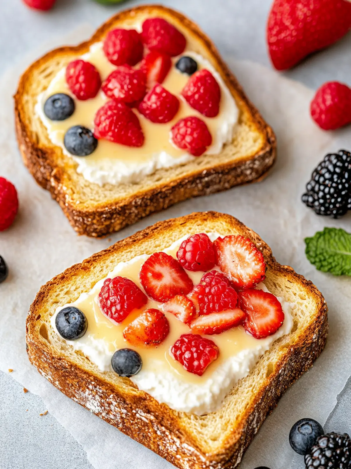 Cinco de Mayo Custard Yogurt Toast (Viral Tiktok Recipe)