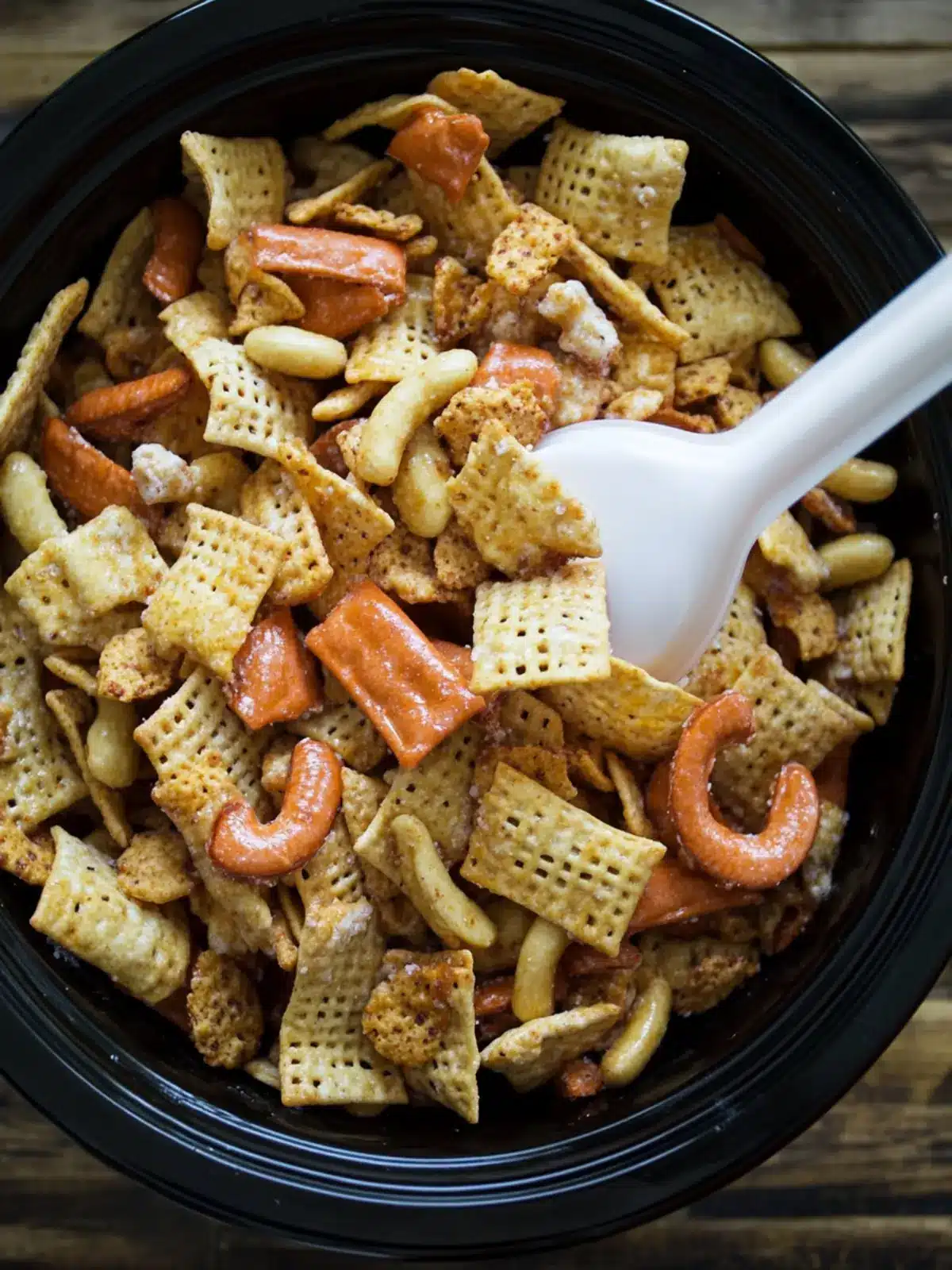 Crockpot Cinco de Mayo Fiesta Ranch Chex Mix