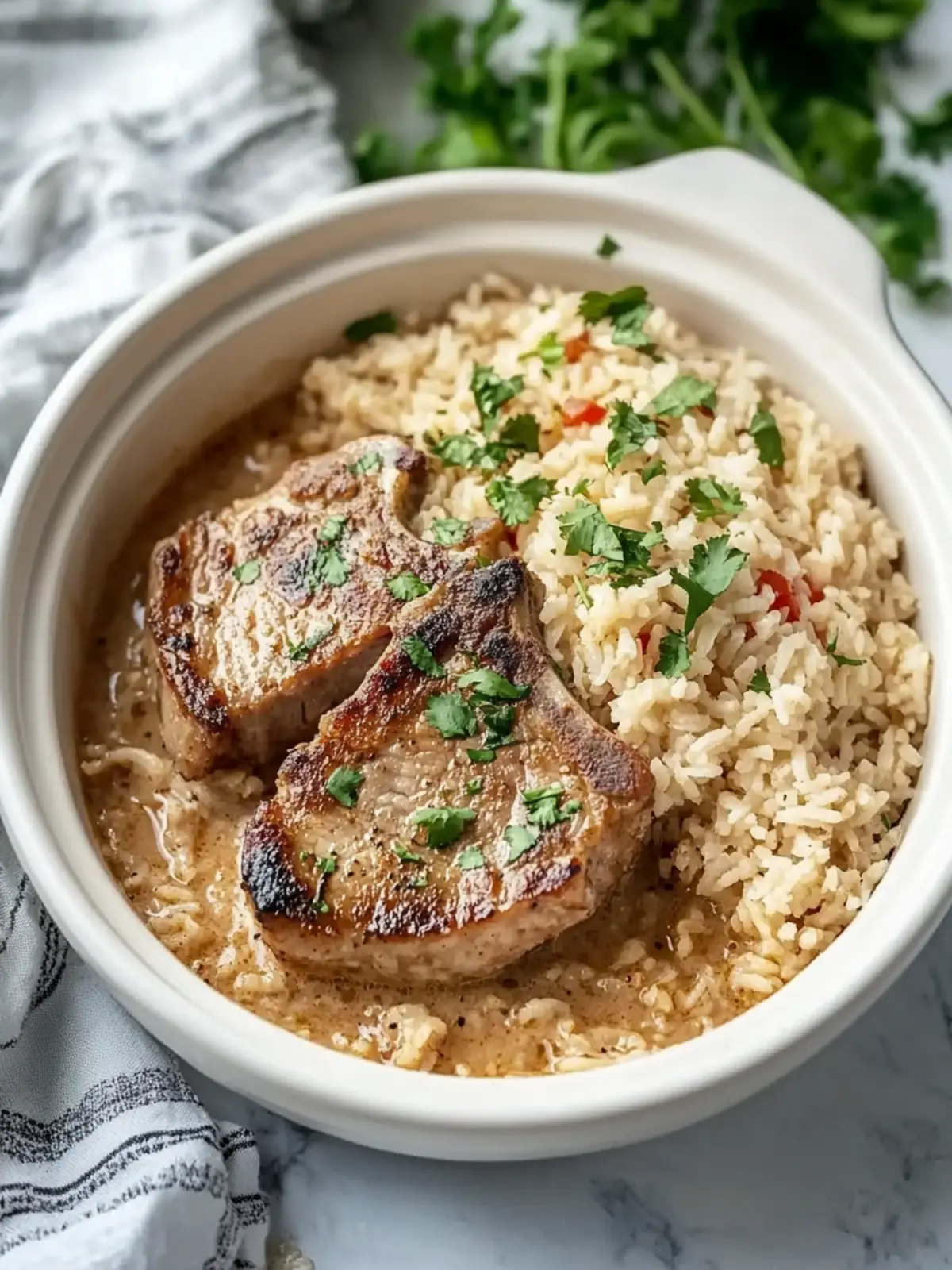 Irresistible Cinco de Mayo Classic Crockpot Pork Chops & Rice 2 Cinco de Mayo Classic Crockpot Pork Chops and Rice