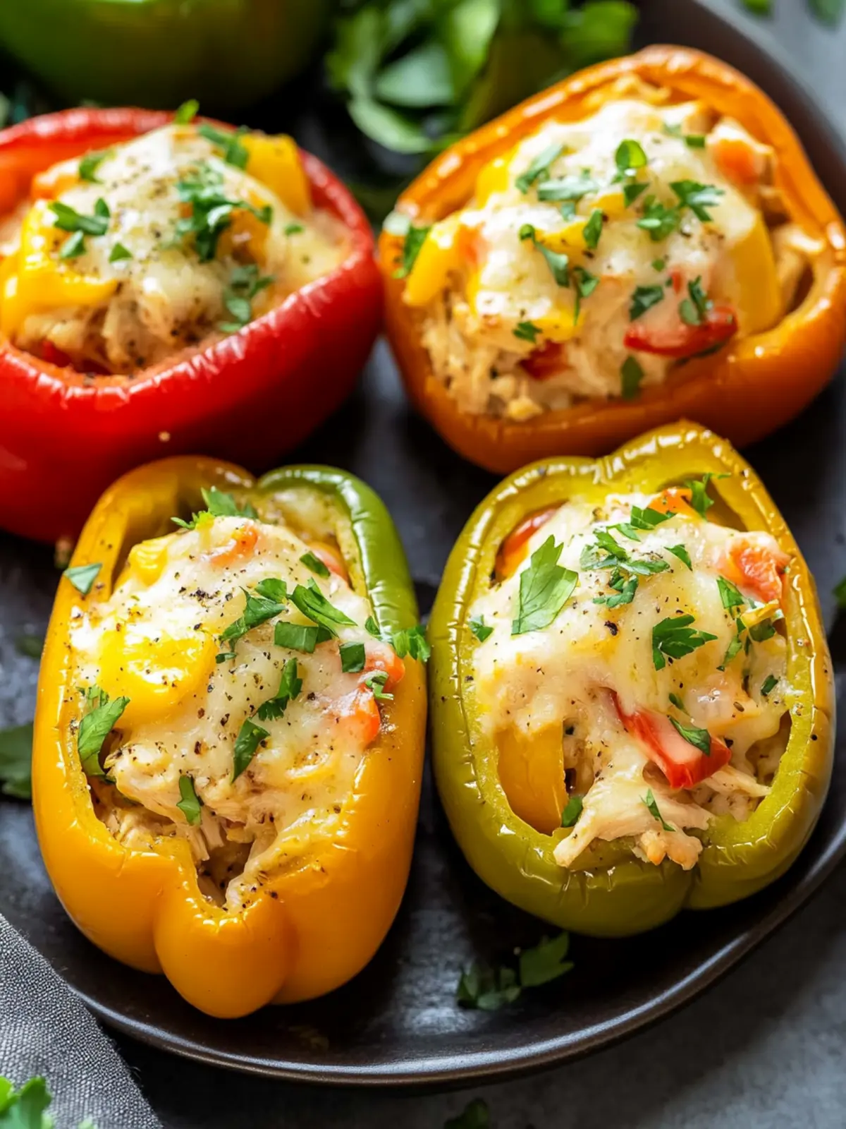Memorial Day Creamy Chicken Stuffed Peppers that Wow! 5 Memorial Day Creamy Chicken Stuffed Peppers