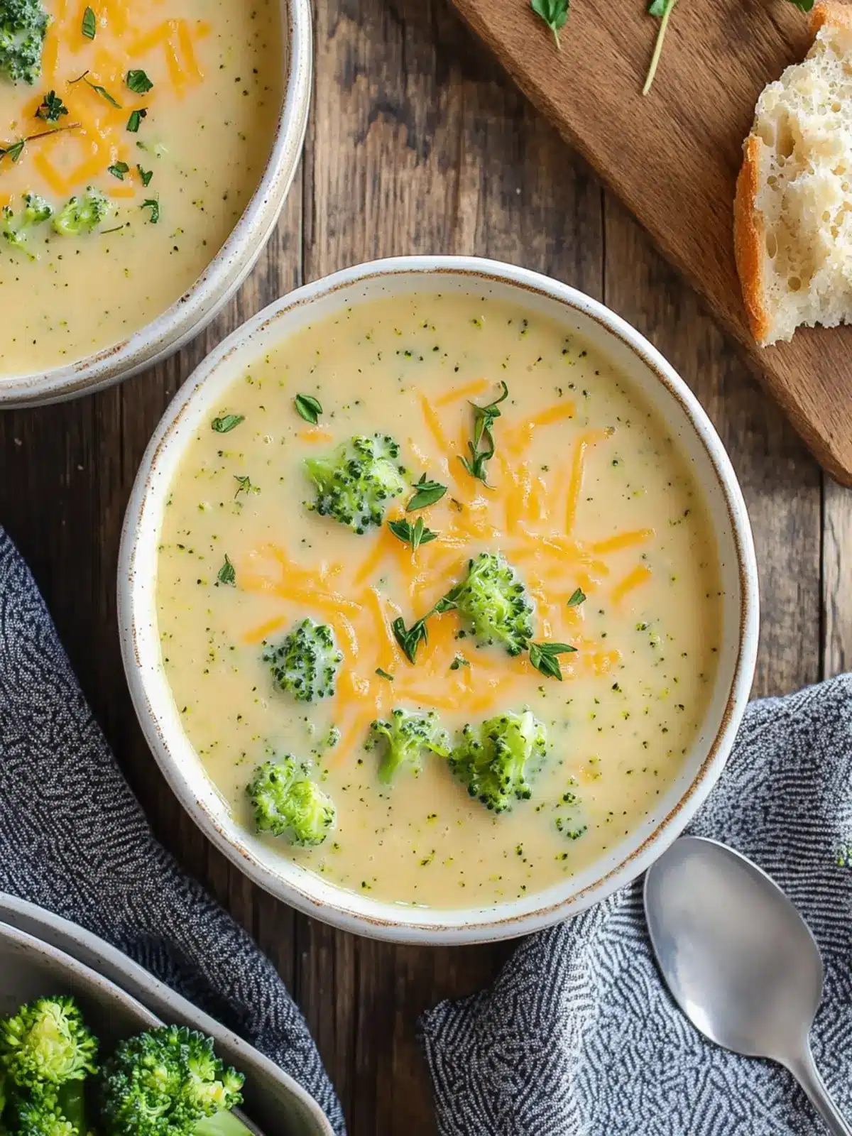 Broccoli and Cheddar Soup