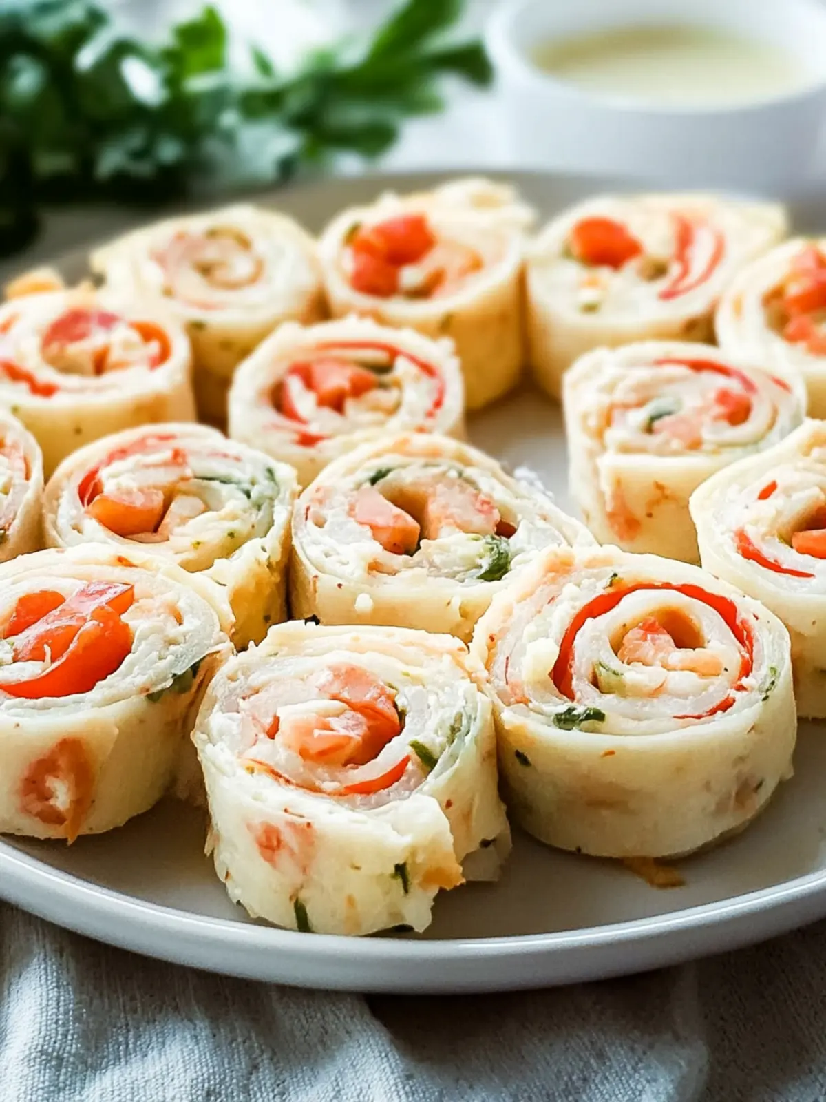 Delicious Mother's Day Classic Seafood Pinwheels Recipe 2 Mother's Day Classic Seafood Pinwheels