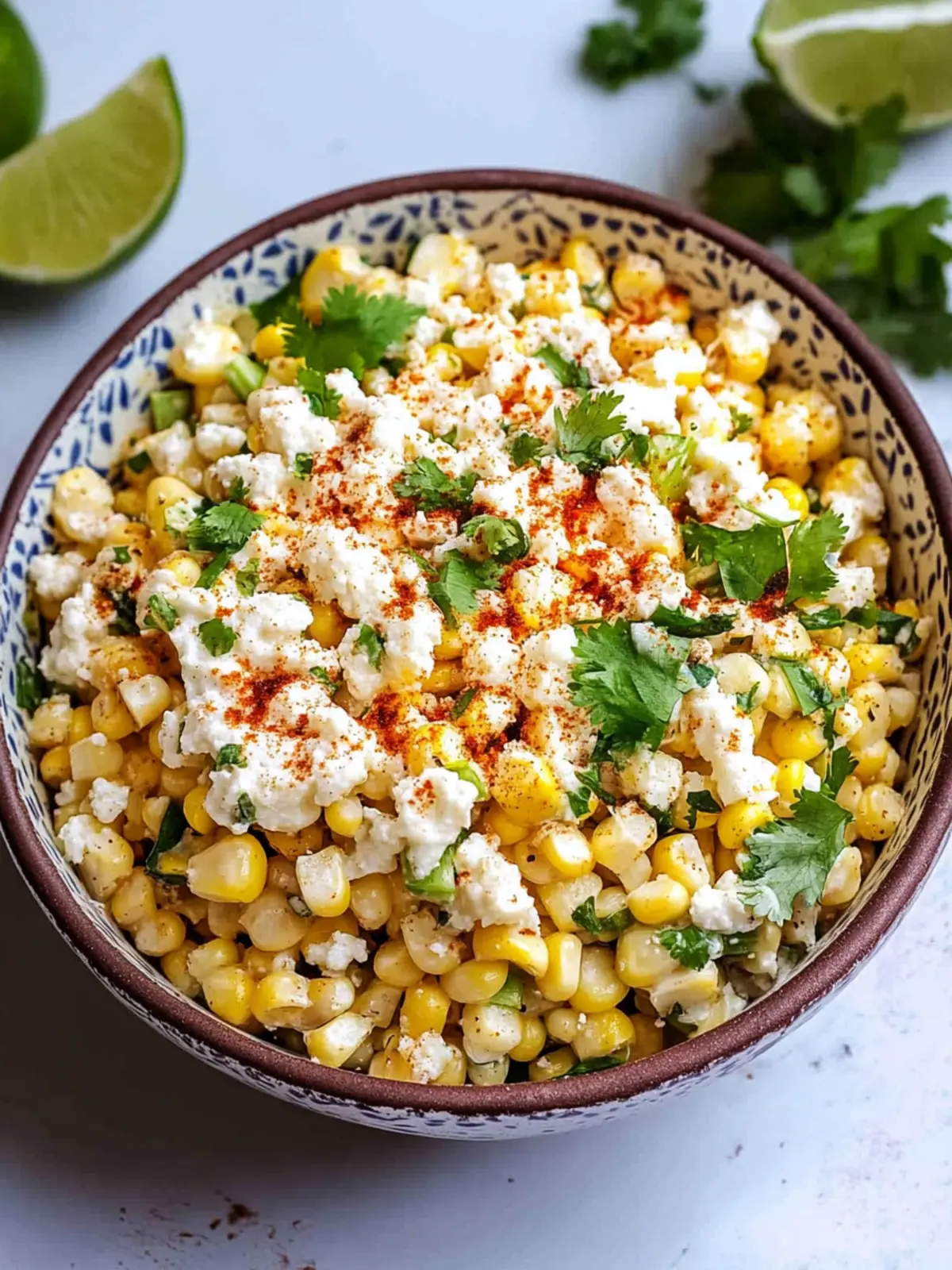 Cinco de Mayo Mexican Street Corn Salad