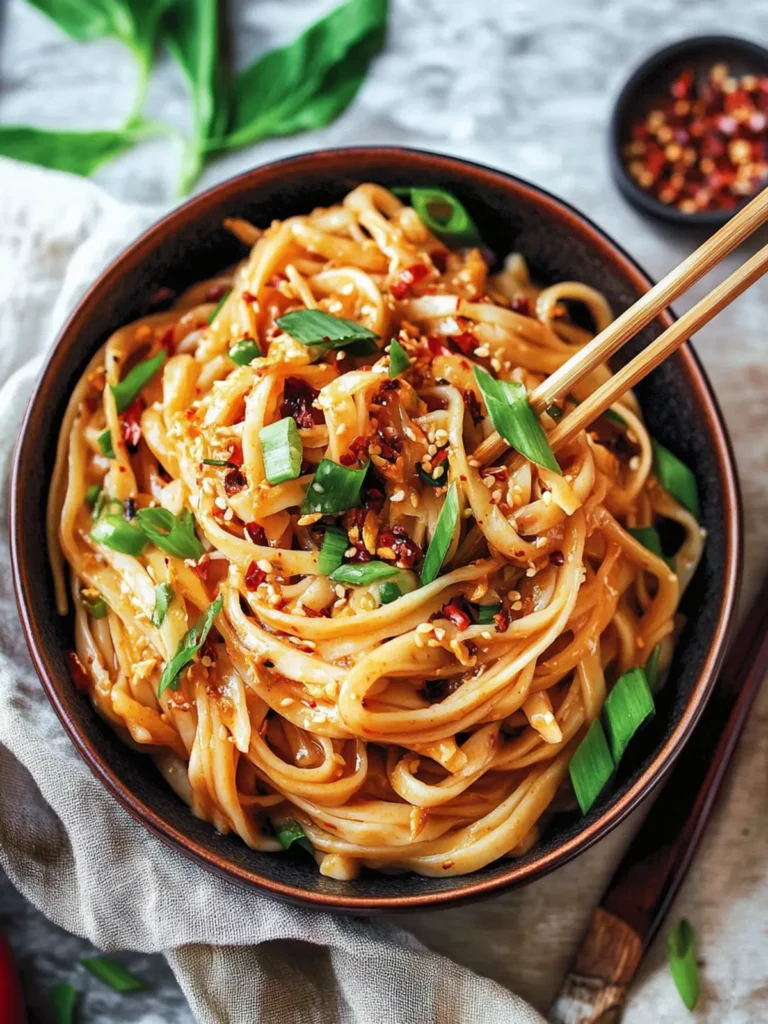 Memorial Day Garlic Chili Oil Noodles