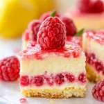 Mother's Day Raspberry Lemon Cheesecake Bars