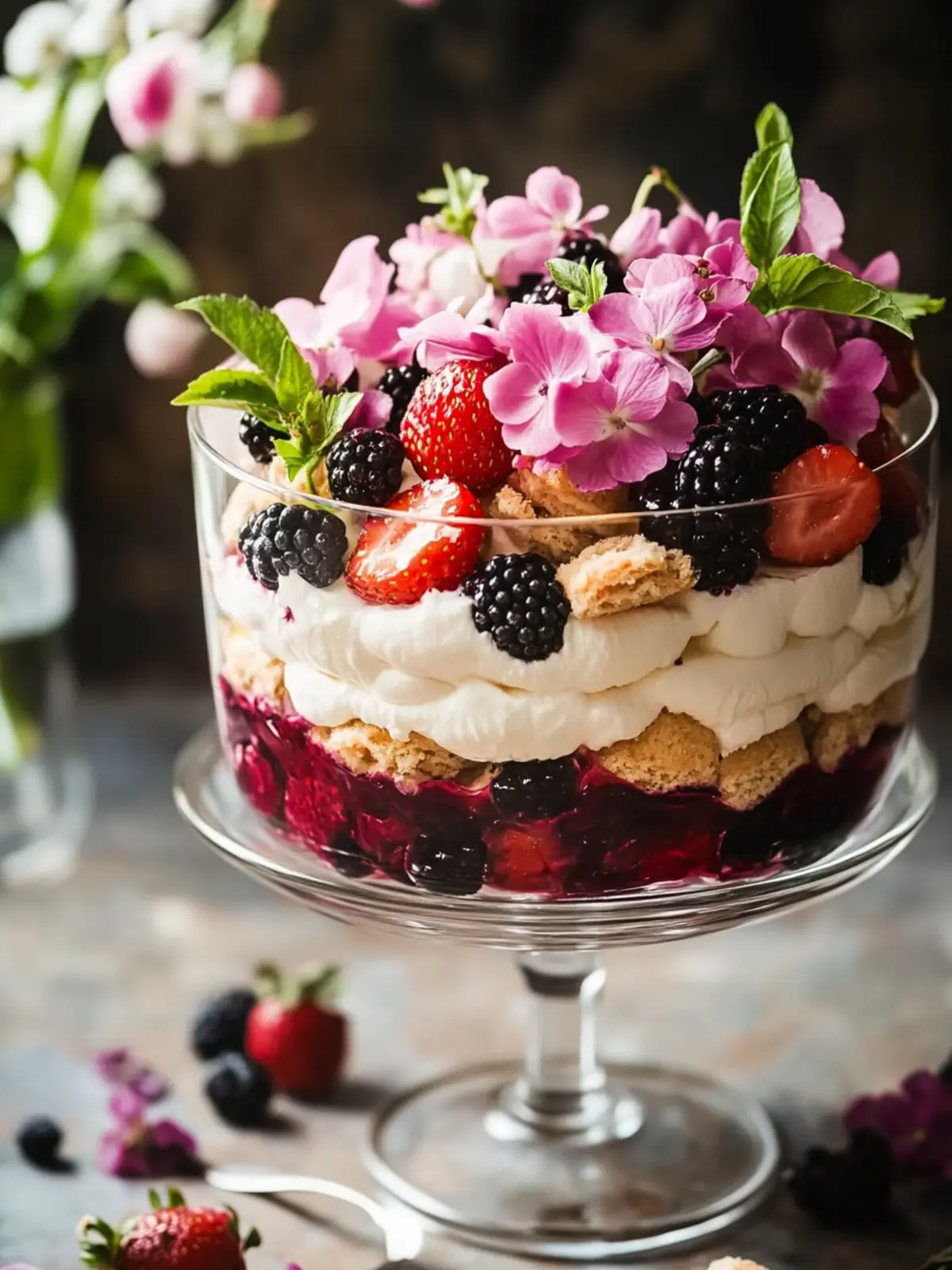 Spring Berry Trifle