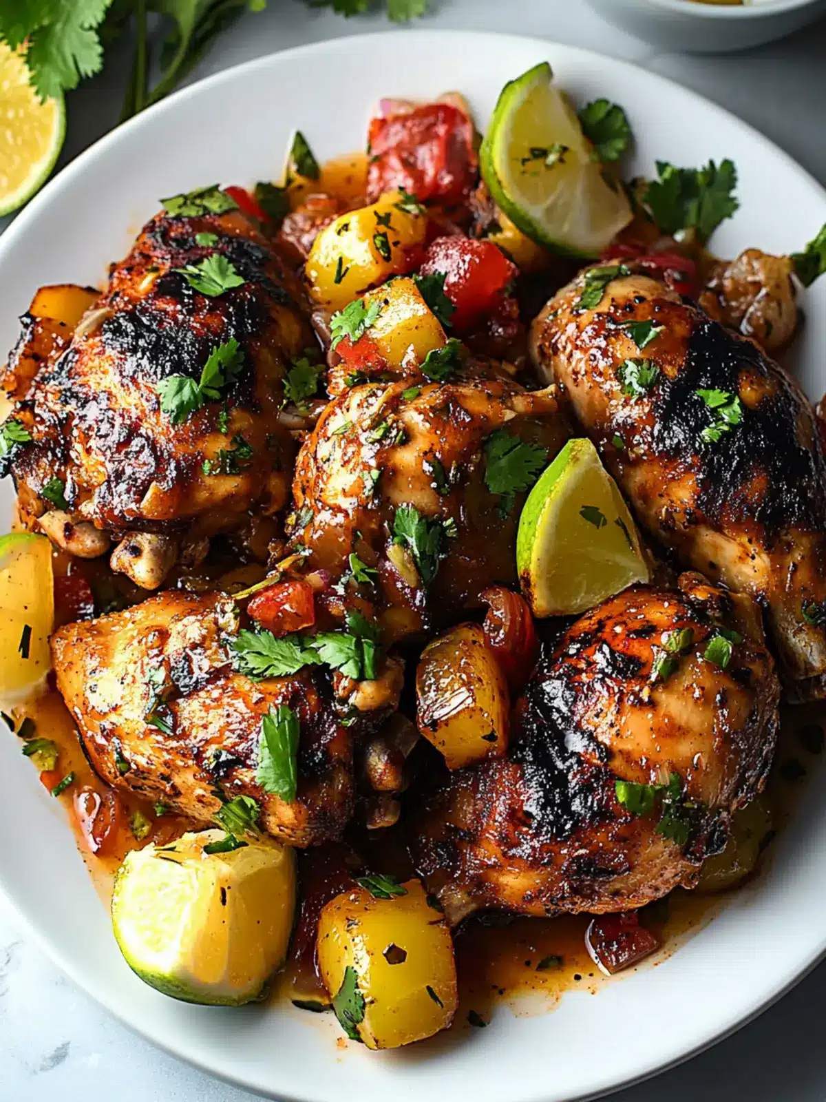 Cinco de mayo Caribbean Marry Me Chicken