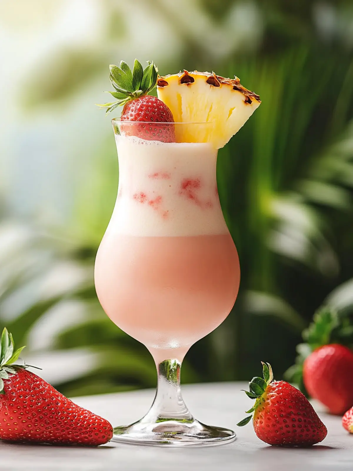 Strawberry Piña Colada
