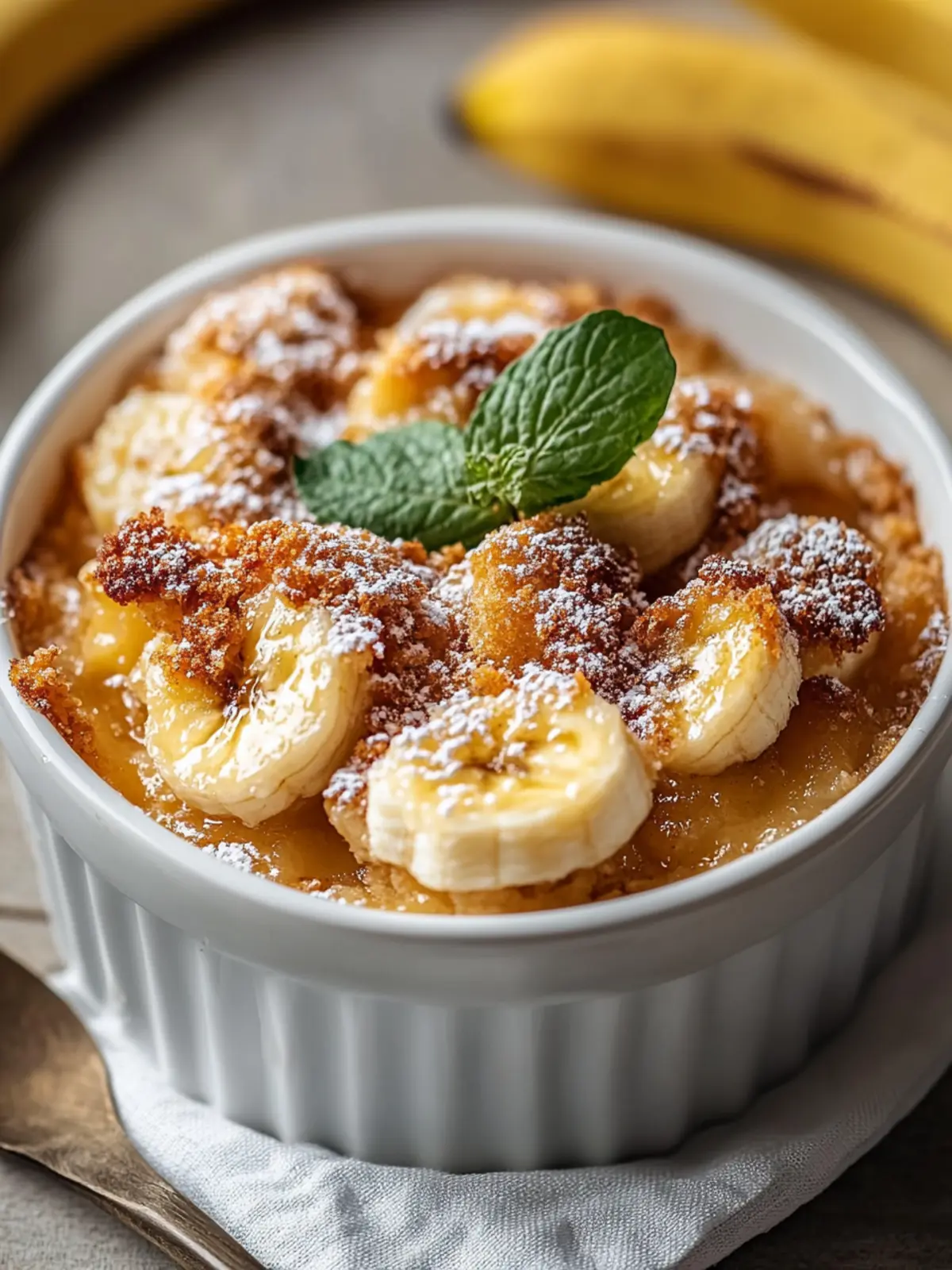 Banana Cobbler Delight