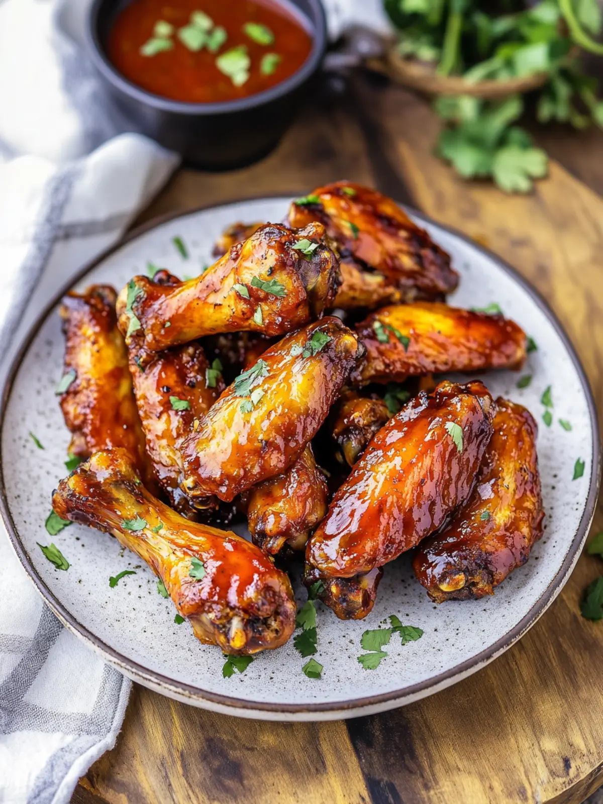 Cinco de Mayo Crockpot Honey Chipotle Wings