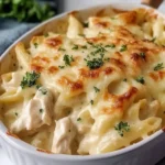 Baked Chicken Alfredo Pasta Recipe