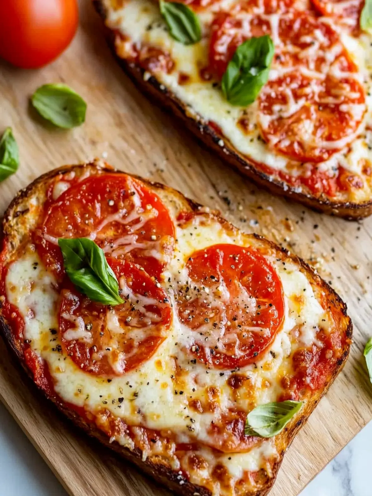 Indulge Mom with Hailey Bieber’s Mother's Day Pizza Toast Recipe 2 Mother's Day Pizza Toast (Hailey Bieber’s Tiktok Inspired Recipe)