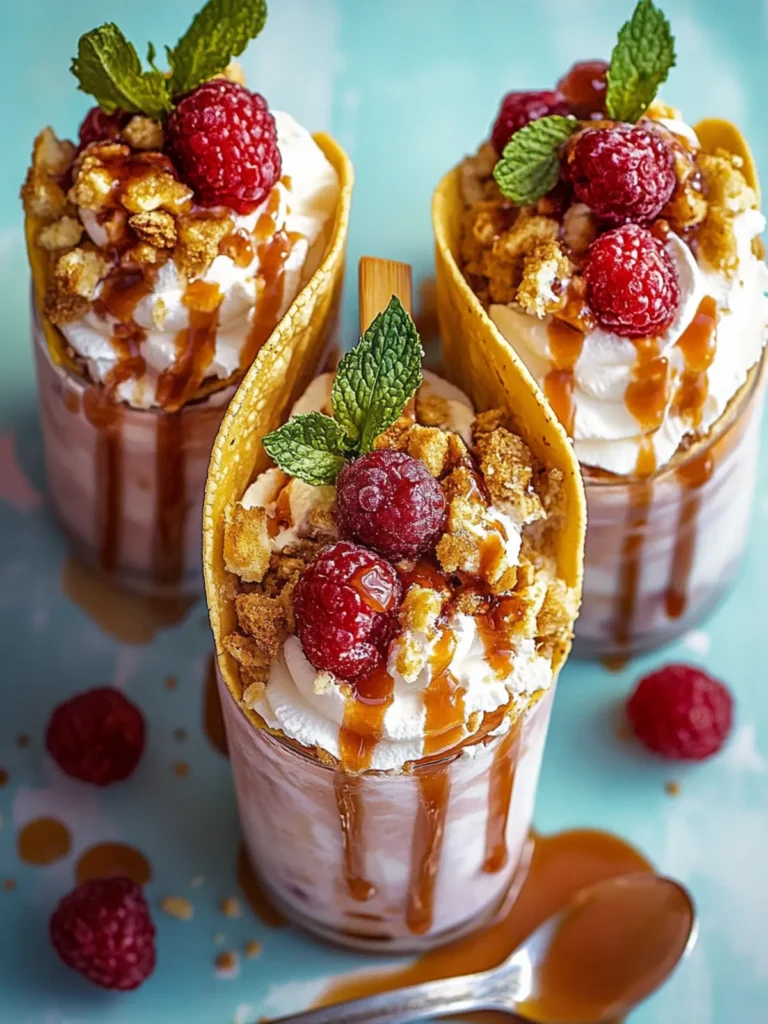 Berrylicious Cheesecake Tacos