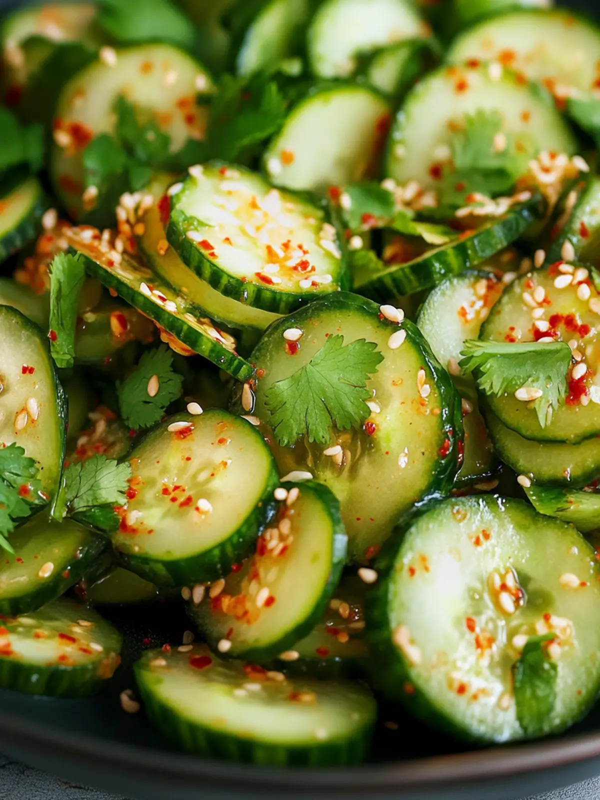 Mother's Day Spicy Korean Cucumber Salad