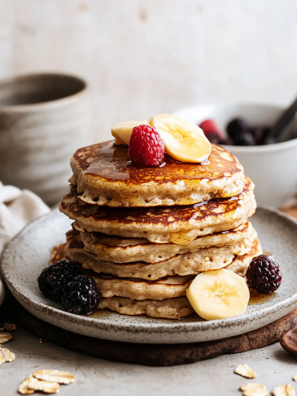 Delicious Mother's Day Overnight Oatmeal Pancakes Recipe 3 Mother's Day Overnight Oatmeal Pancakes