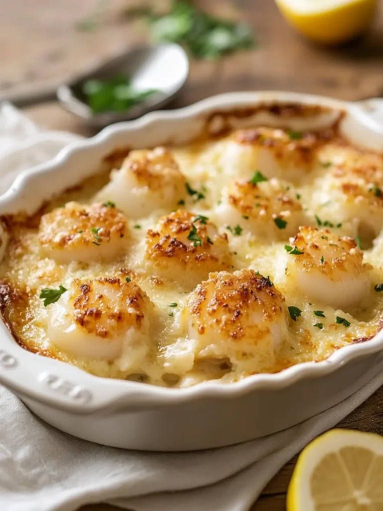 Ina Garten Scallop Gratin Recipe