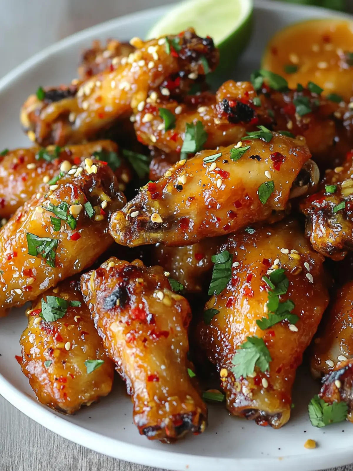 Thai Sweet Chili Chicken Wings