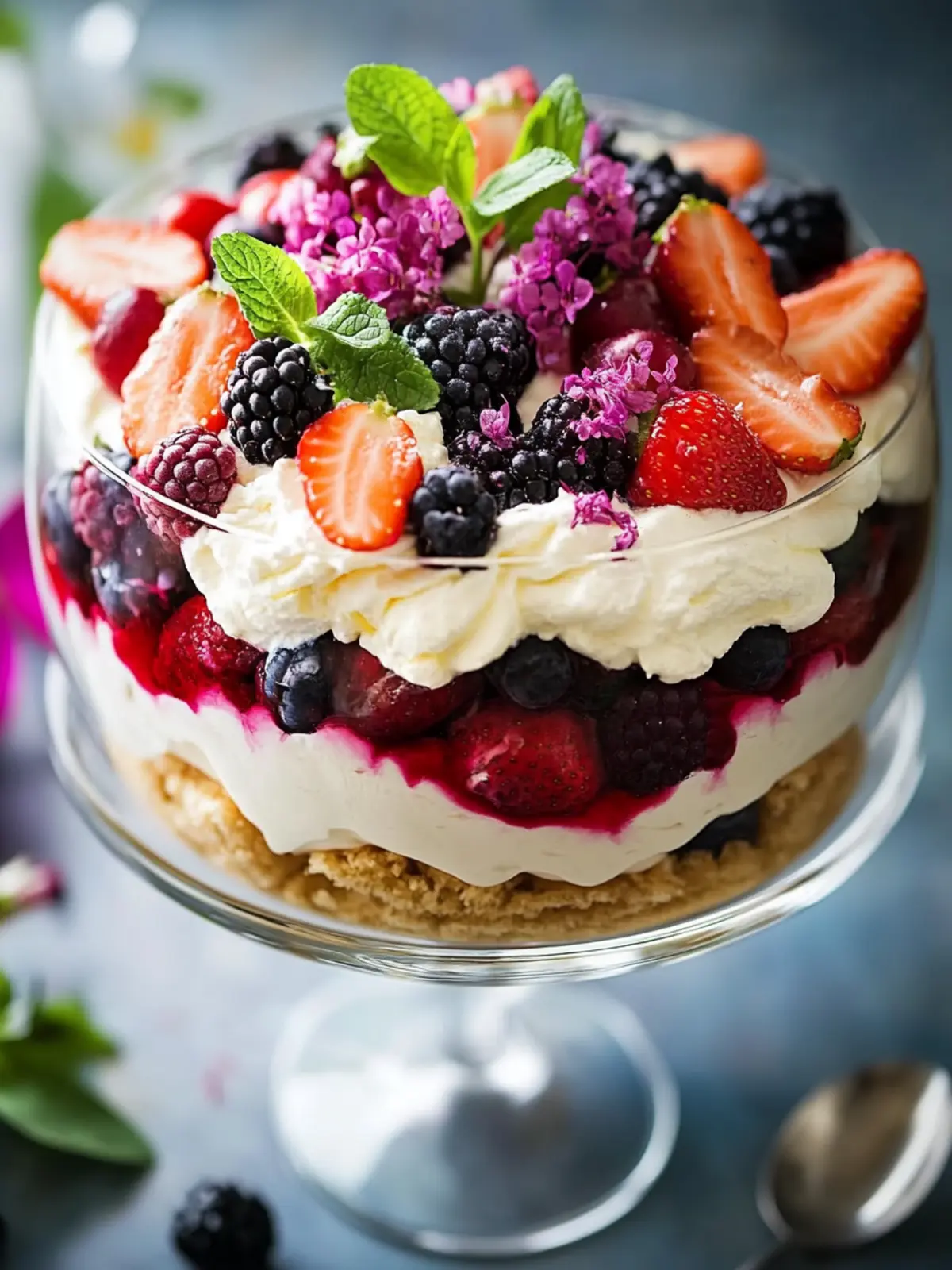 Spring Berry Trifle