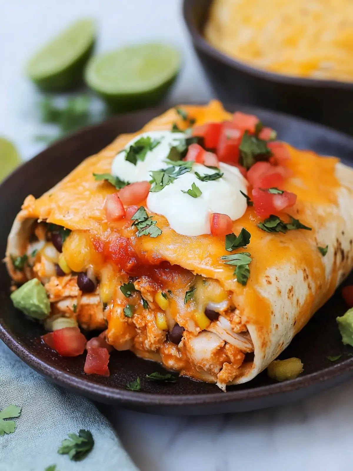 Cinco de Mayo Wet Burrito