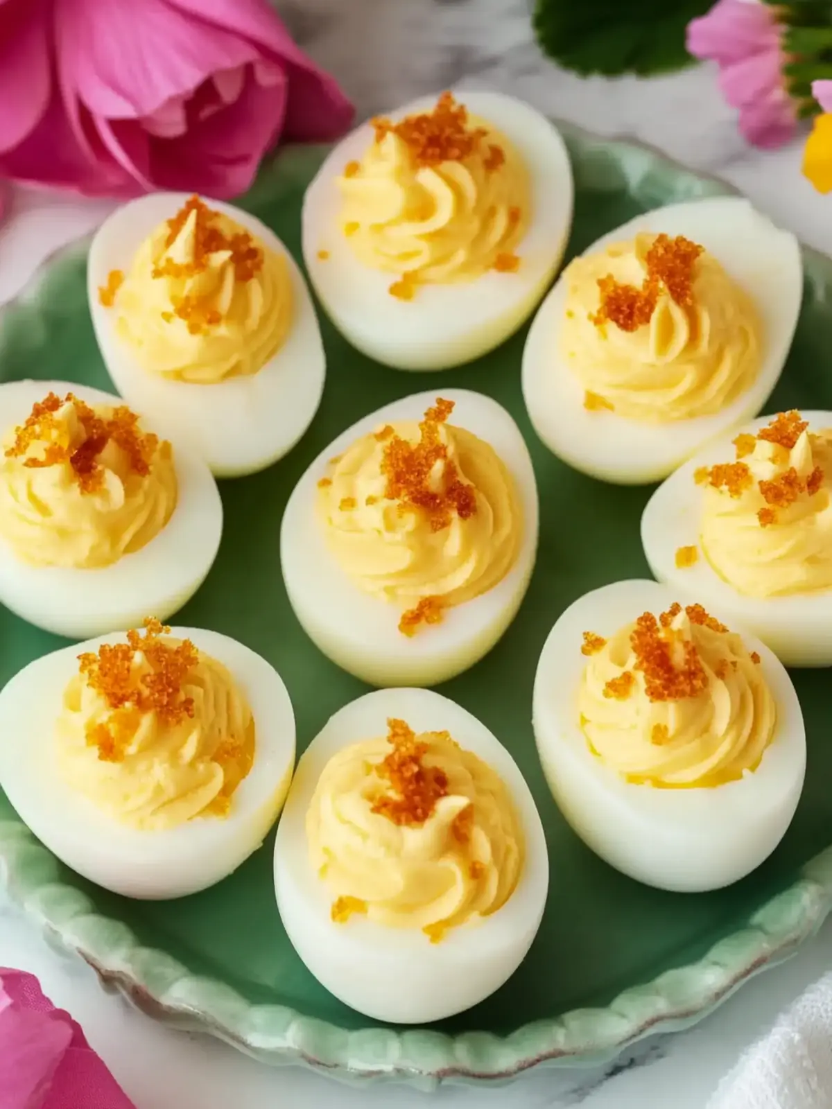 Mother's Day Million Dollar Deviled Eggs Chicks
