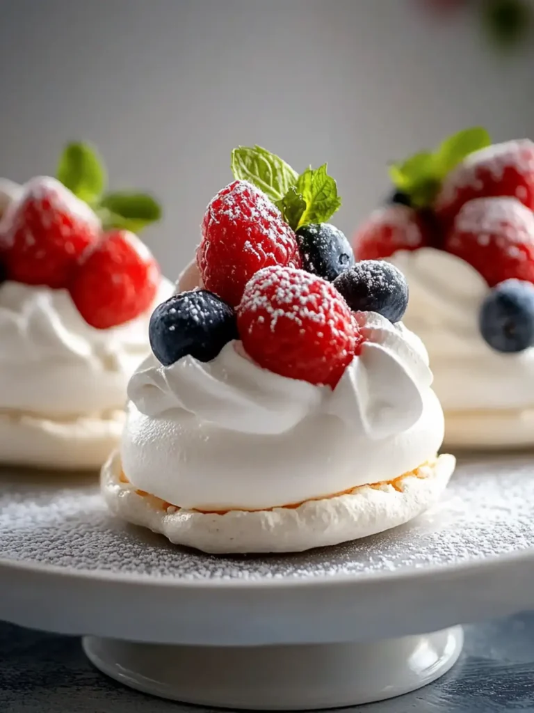 Mini Pavlovas Recipe