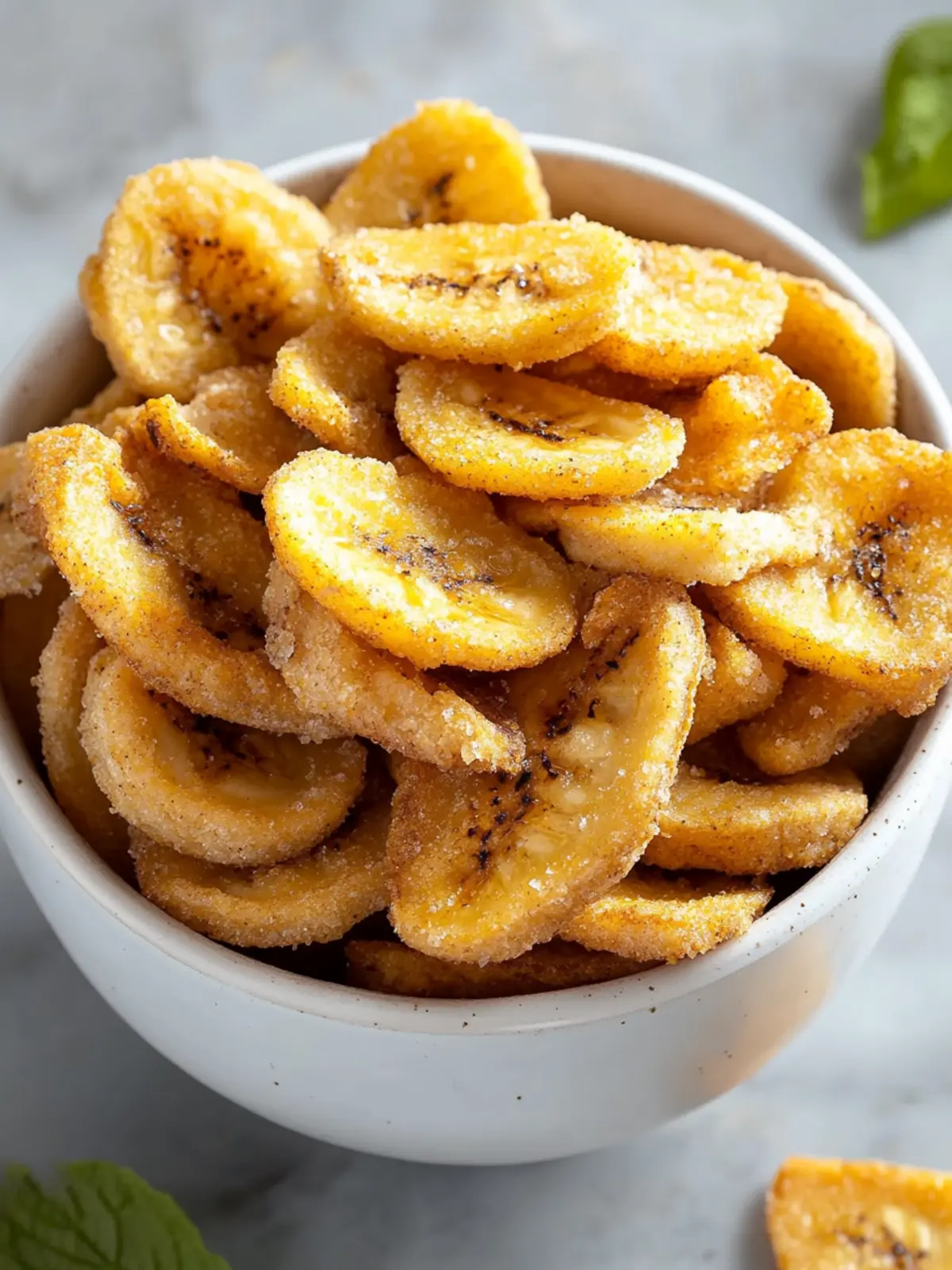 Cinco de mayo Healthy Air Fryer Banana Chips