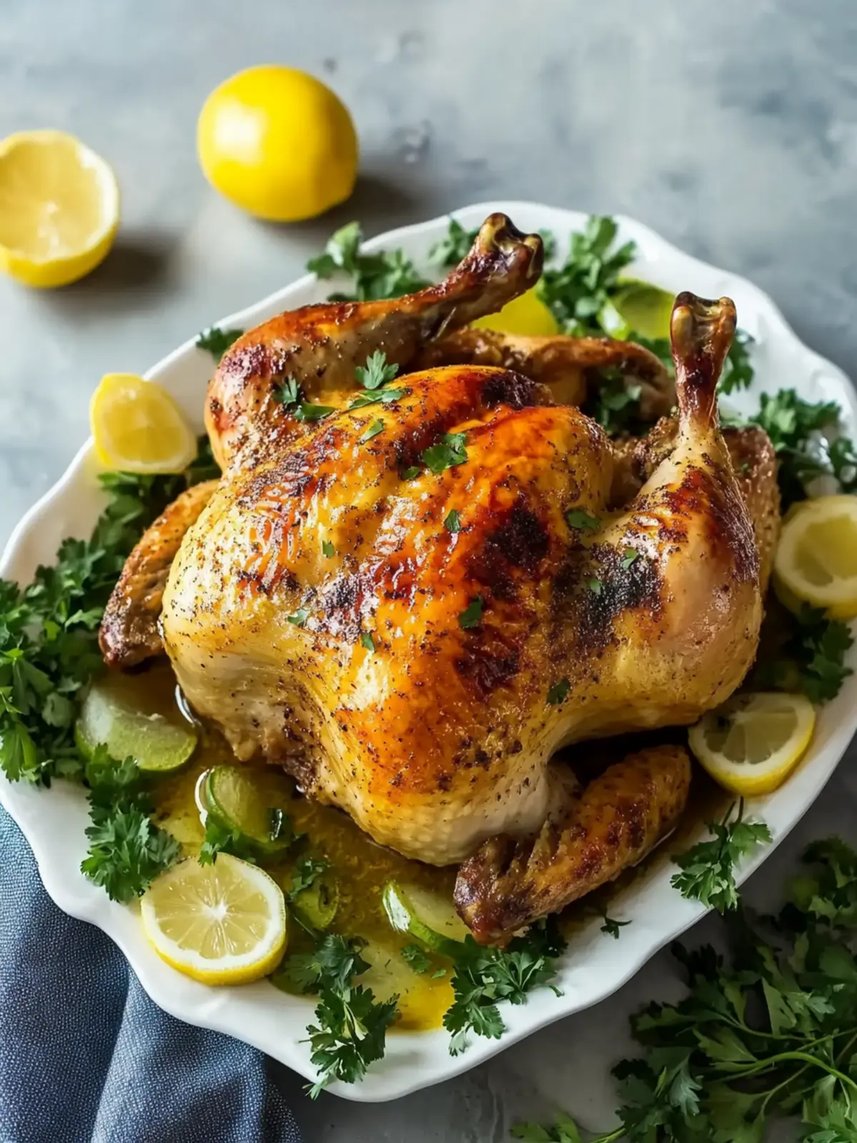 Cinco de Mayo Seasoned Crockpot Whole Chicken