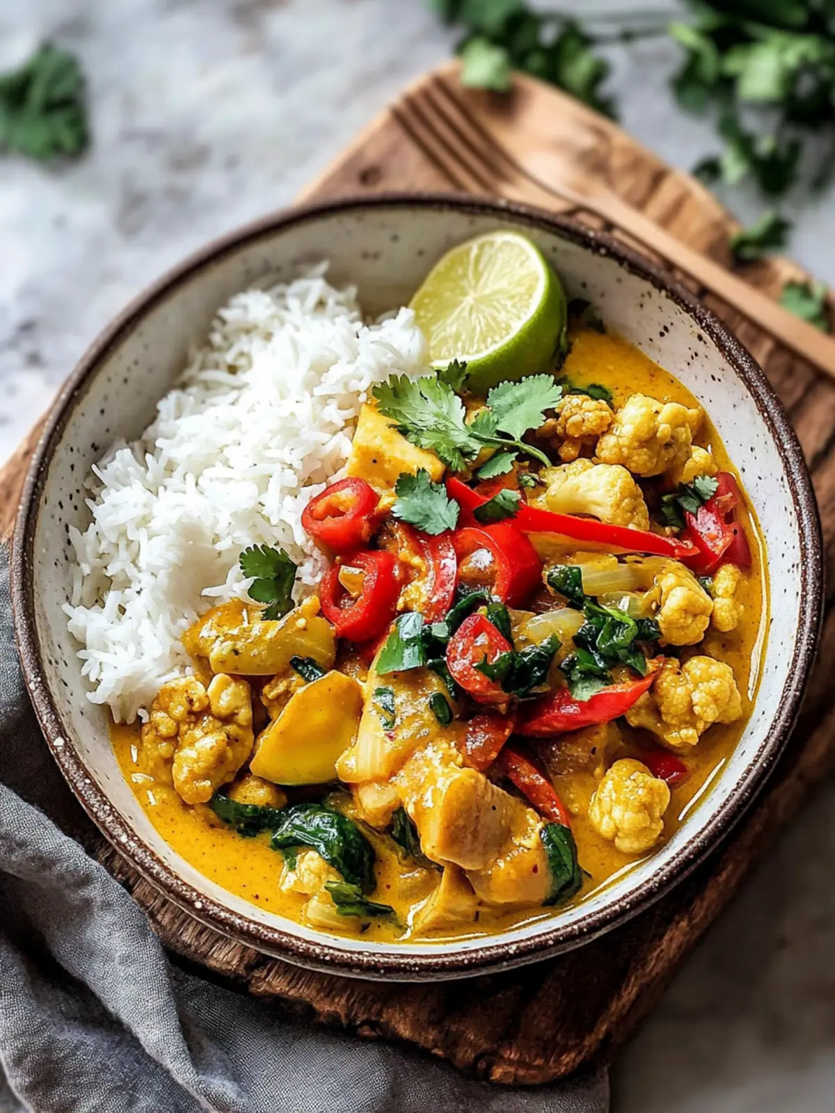 Cinco de Mayo Coconut Curry Stir-Fry