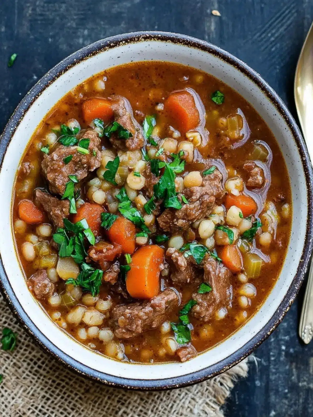 Beef and Barley Stew
