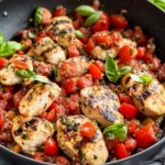 Bruschetta Chicken Skillet