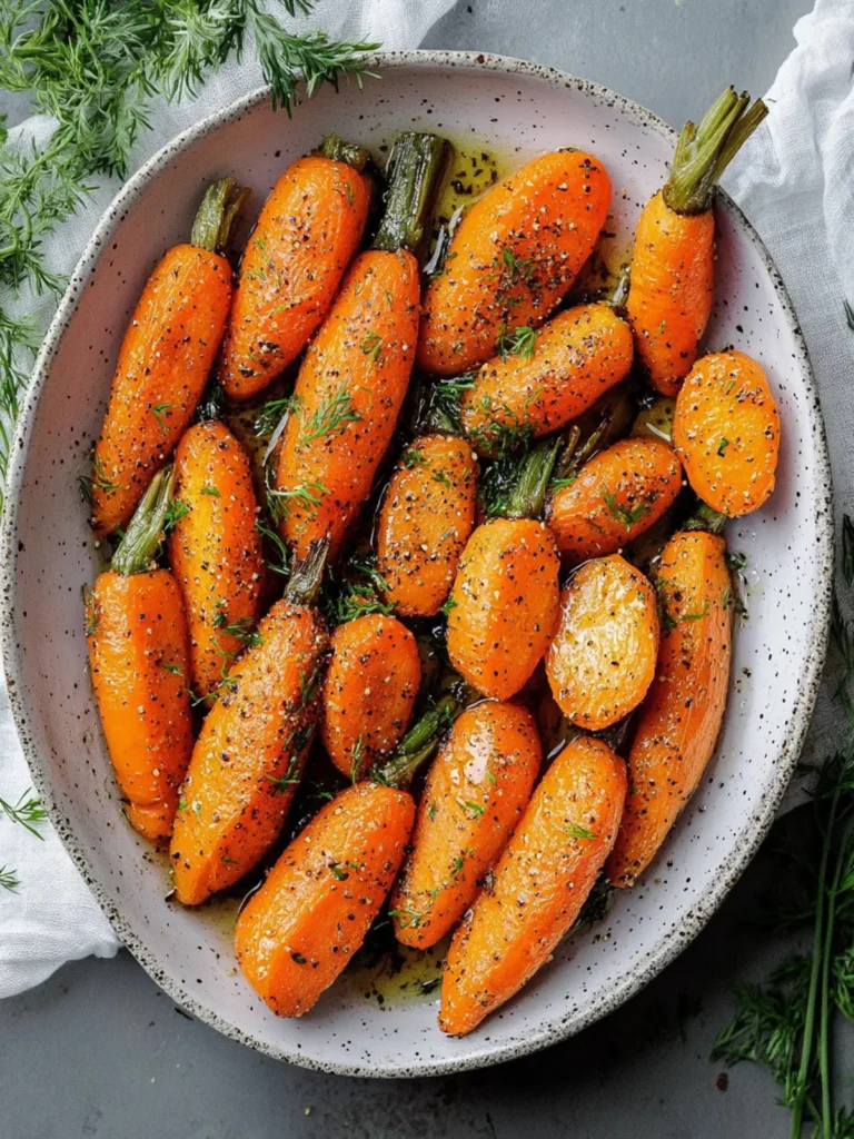 Mother's Day Roasted Carrots
