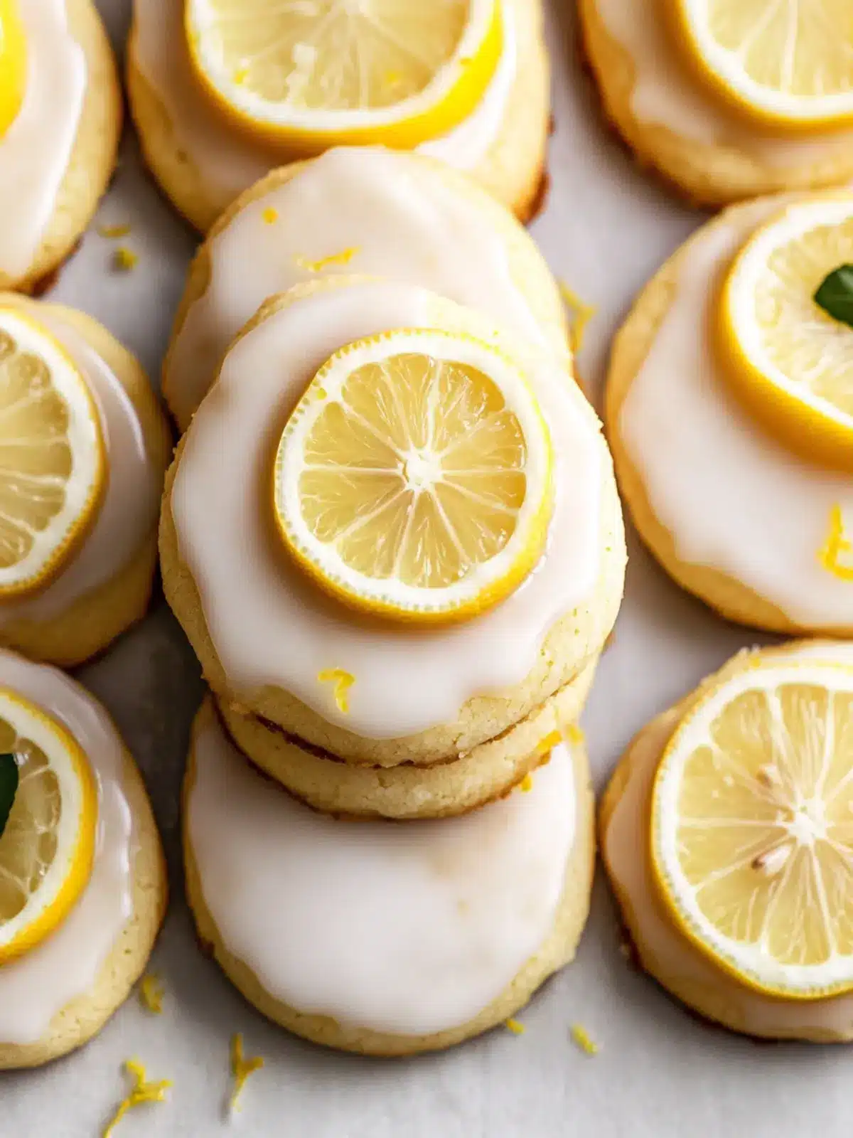 Delight Your Mom with Mother's Day Glazed Lemon Cookies 3 Mother's Day Glazed Lemon Cookies