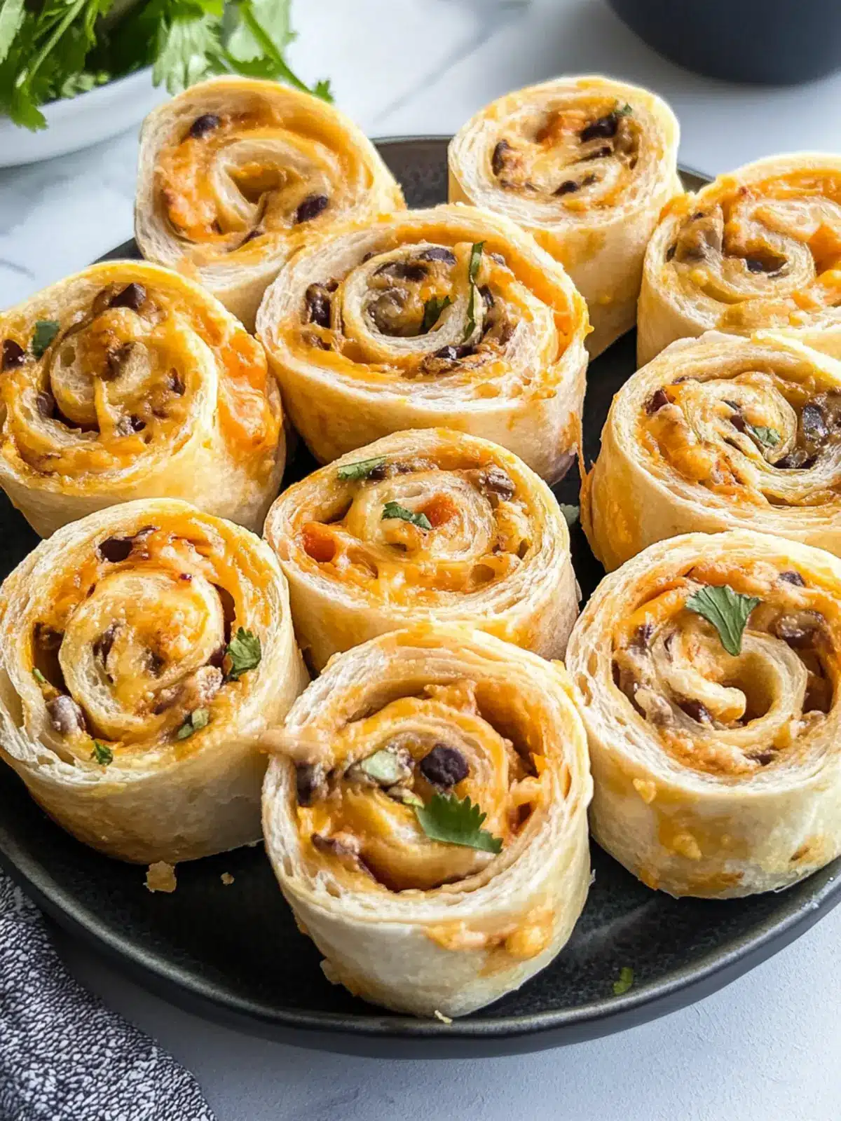 Mother's Day Easy-to-Make, Flavor-Packed Cheesy Mexican Pinwheels