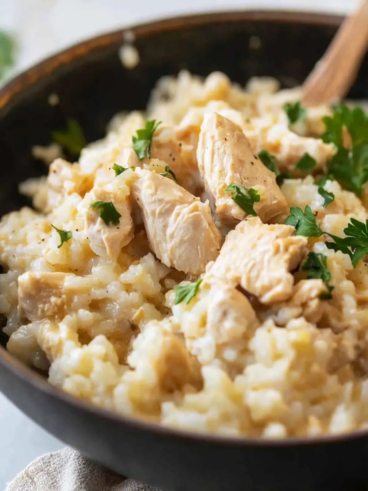 Slow Cooker Chicken and Rice
