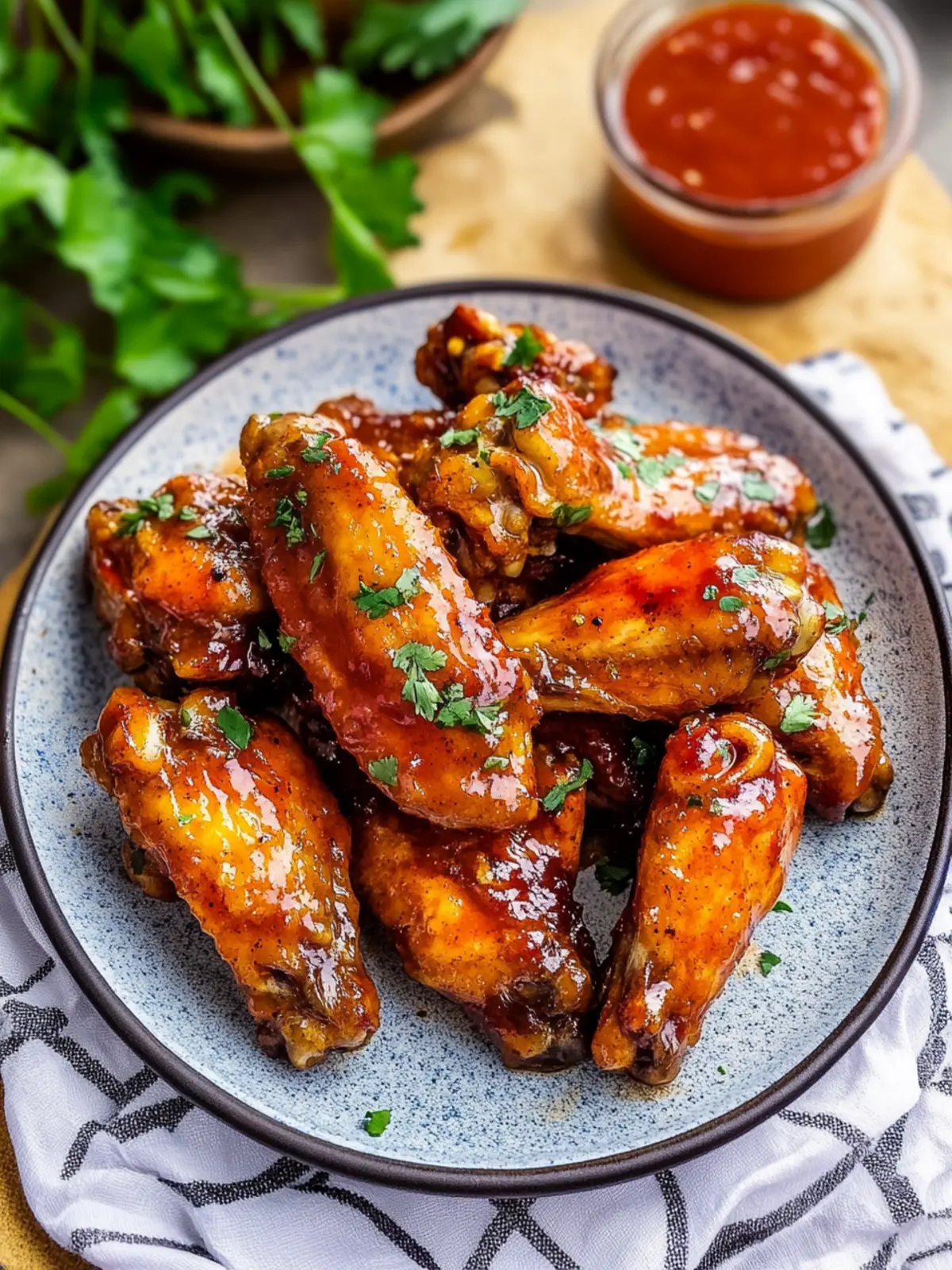 Cinco de Mayo Crockpot Honey Chipotle Wings