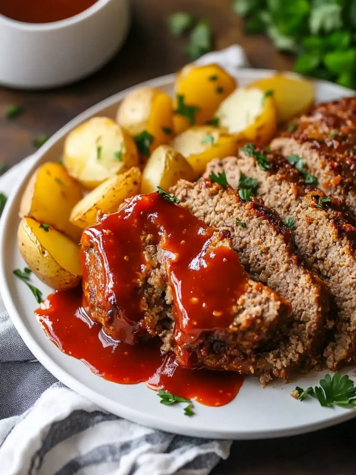 Heavenly Slow Cooker Meatloaf with Potatoes Recipe to Love 5 Slow Cooker Meatloaf with Potatoes Recipe