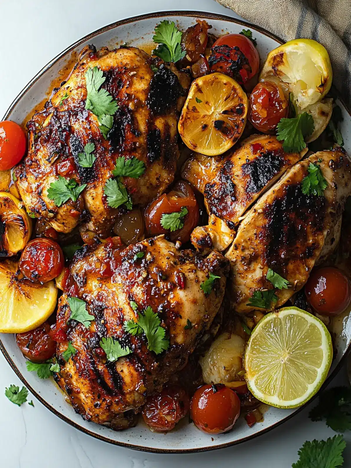 Cinco de mayo Caribbean Marry Me Chicken