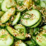 Mother's Day Spicy Korean Cucumber Salad