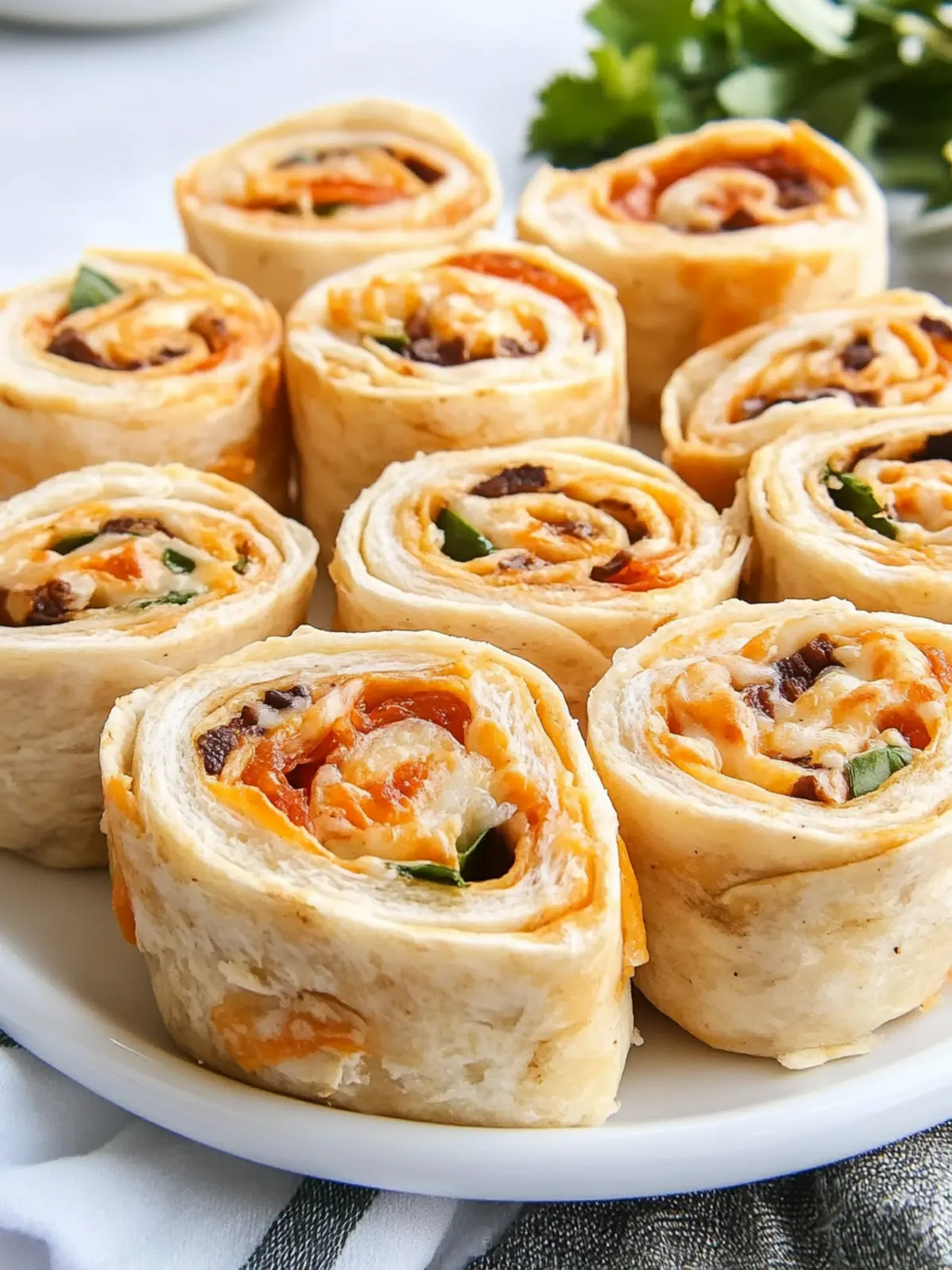 Mother's Day Easy-to-Make, Flavor-Packed Cheesy Mexican Pinwheels