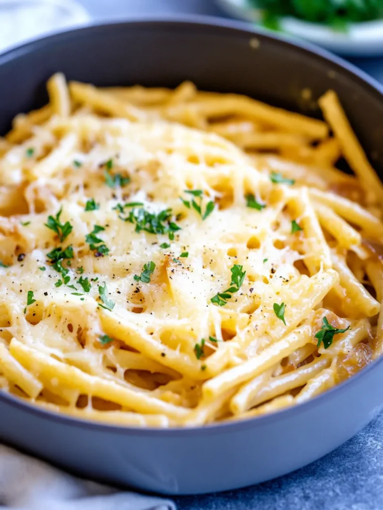 Cinco de Mayo French Onion Pasta